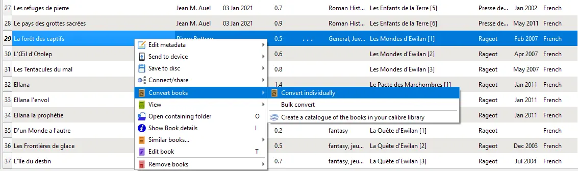 Convert eBook when you update meta to erase old meta.